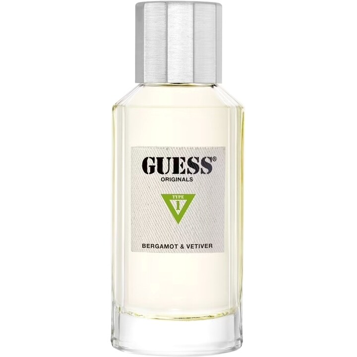 Originals: Type 1 - Bergamot & Vetiver by Guess perfume bottle
