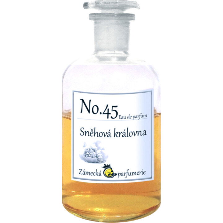 No.45 Sněhová královna by Zámecká Parfumerie perfume bottle