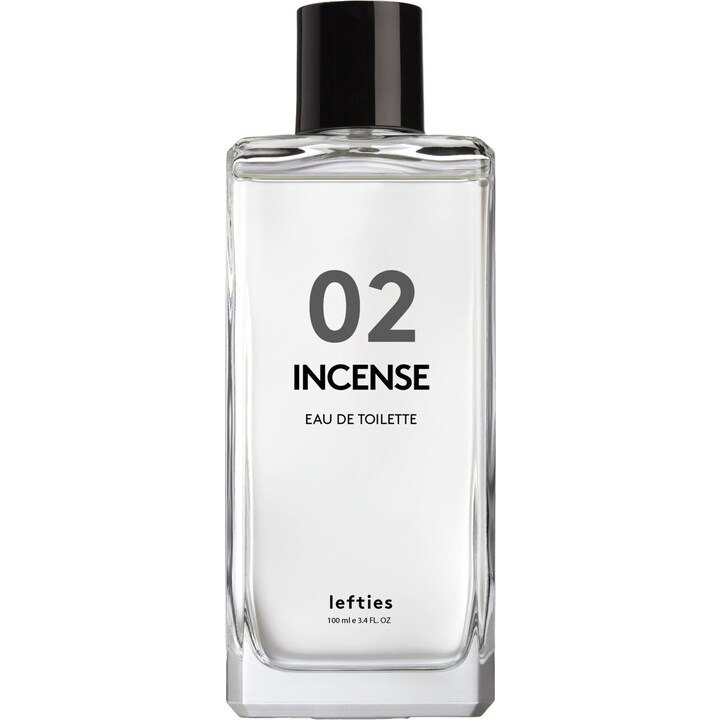 02 Incense by Lefties perfume bottle