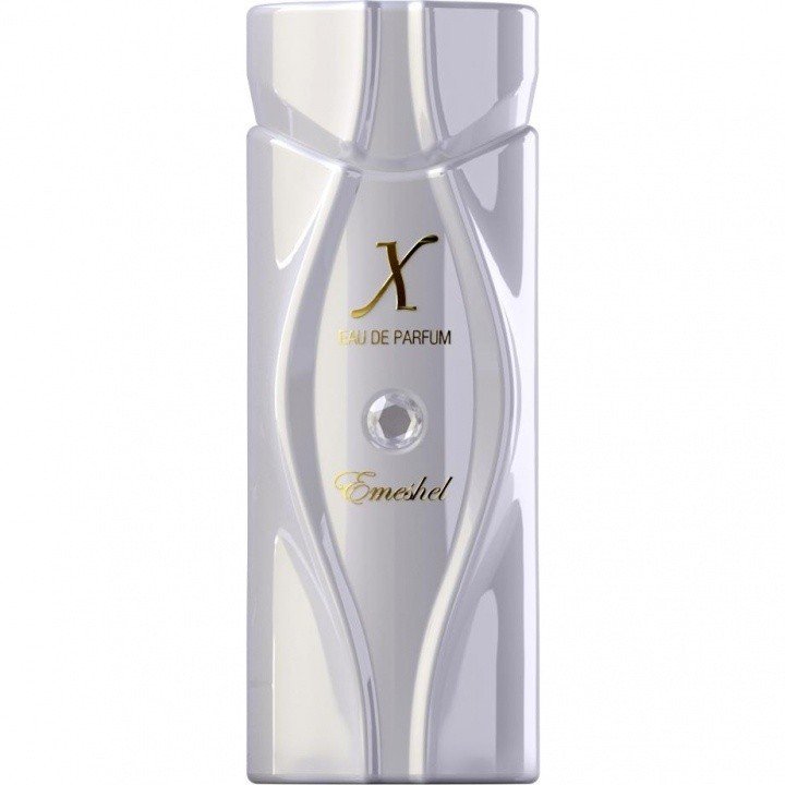 X by Emeshel perfume bottle