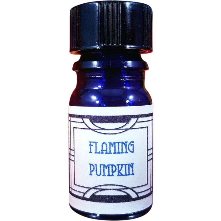 Flaming Pumpkin by Nui Cobalt Designs perfume bottle