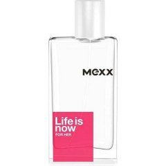 Life is Now for Her by Mexx perfume bottle