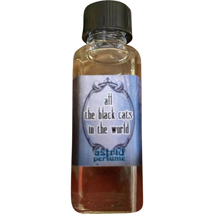All the Black Cats in the World by Astrid Perfume / Blooddrop perfume bottle
