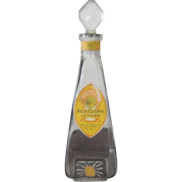 Agua Colonia Vetiver by Gath & Chaves perfume bottle