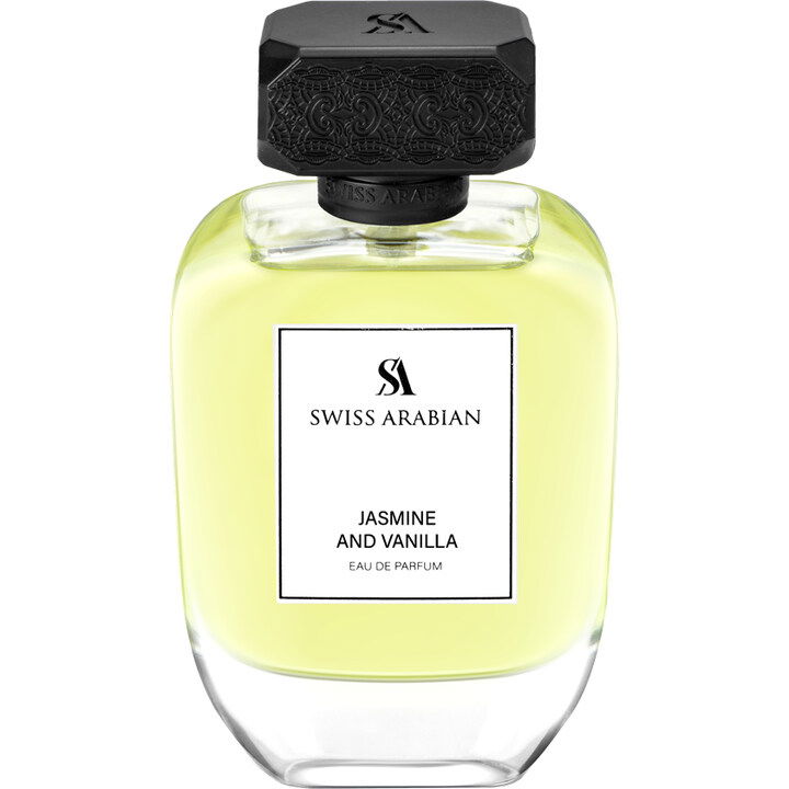 Jasmine and Vanilla by Swiss Arabian perfume bottle