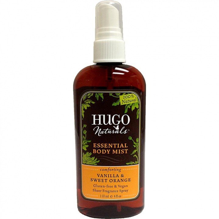 Vanilla & Sweet Orange by Hugo Naturals perfume bottle