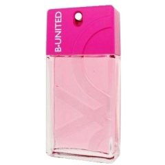 B.United Woman by Benetton perfume bottle