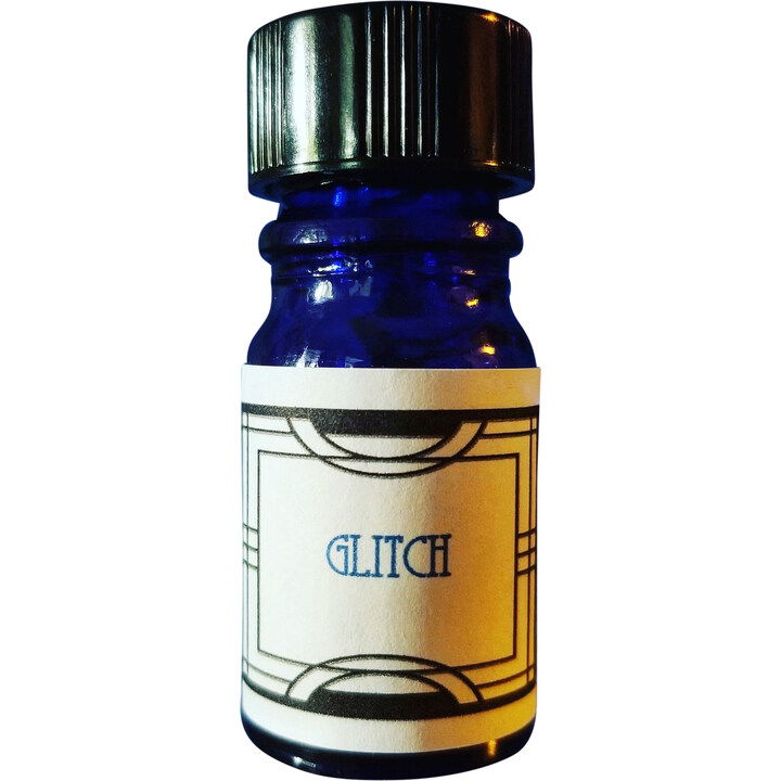 Glitch by Nui Cobalt Designs perfume bottle