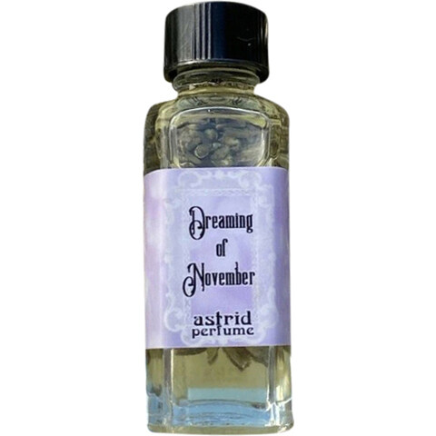 Dreaming of November by Astrid Perfume / Blooddrop perfume bottle