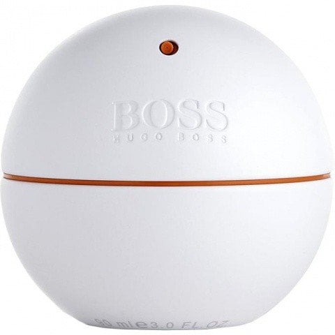 Boss in Motion White Edition by Hugo Boss perfume bottle