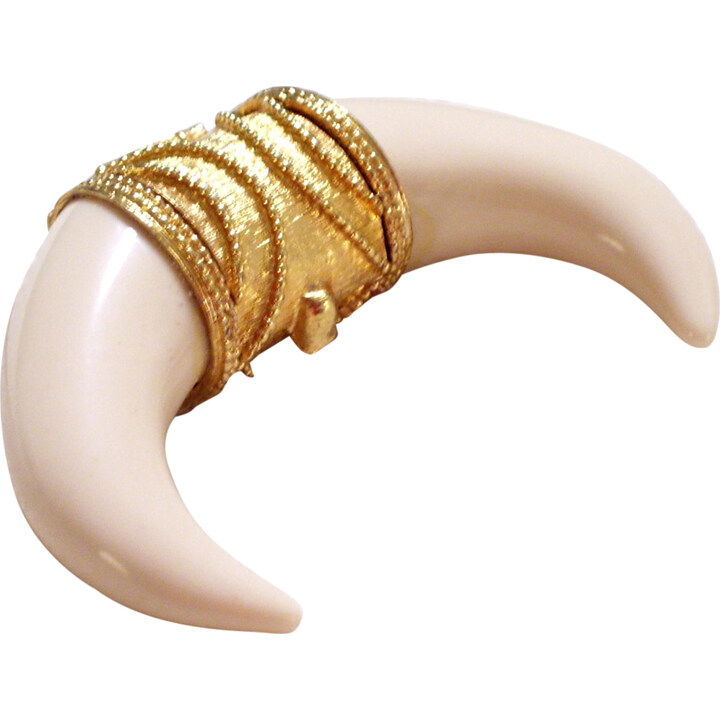 Moon Drops - The Safari Tusk Necklace (Concentrated Solid Perfume) by Revlon / Charles Revson perfume bottle