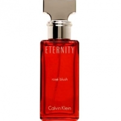 Eternity Rose Blush by Calvin Klein perfume bottle
