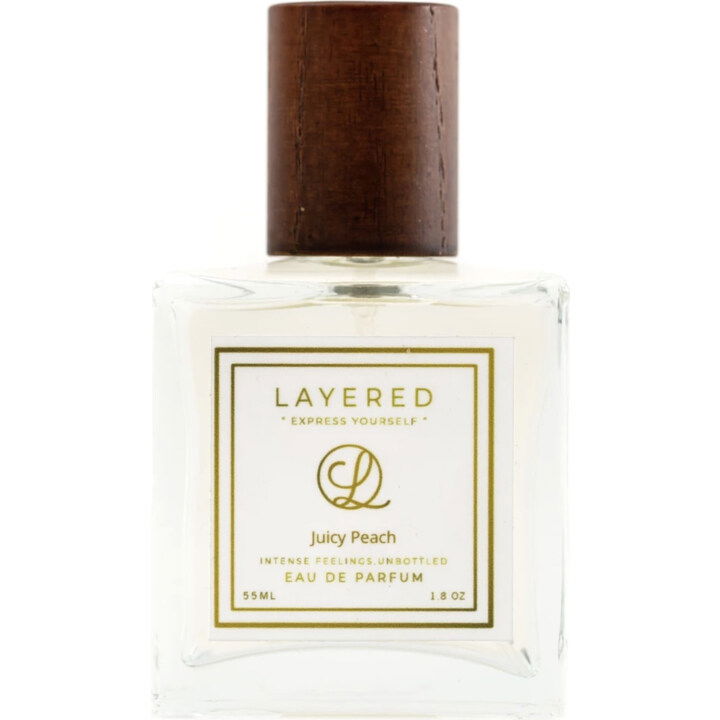 Juicy Peach by Layered perfume bottle