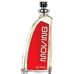 Moving by cy°zone perfume bottle