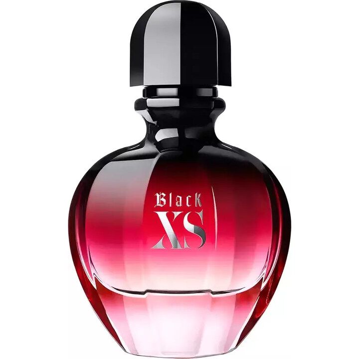 Black XS for Her EDP by Paco Rabanne perfume bottle