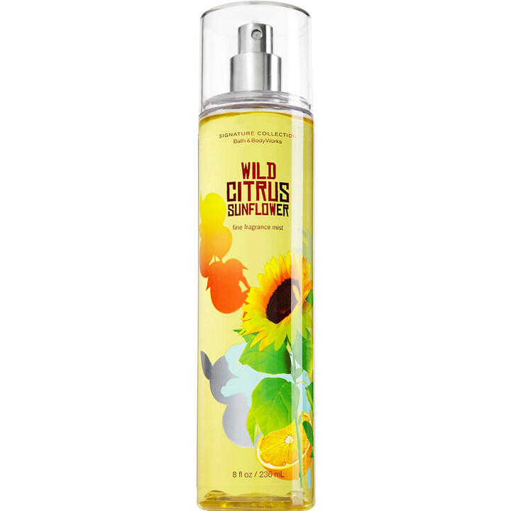 Wild Citrus Sunflower by Bath & Body Works perfume bottle