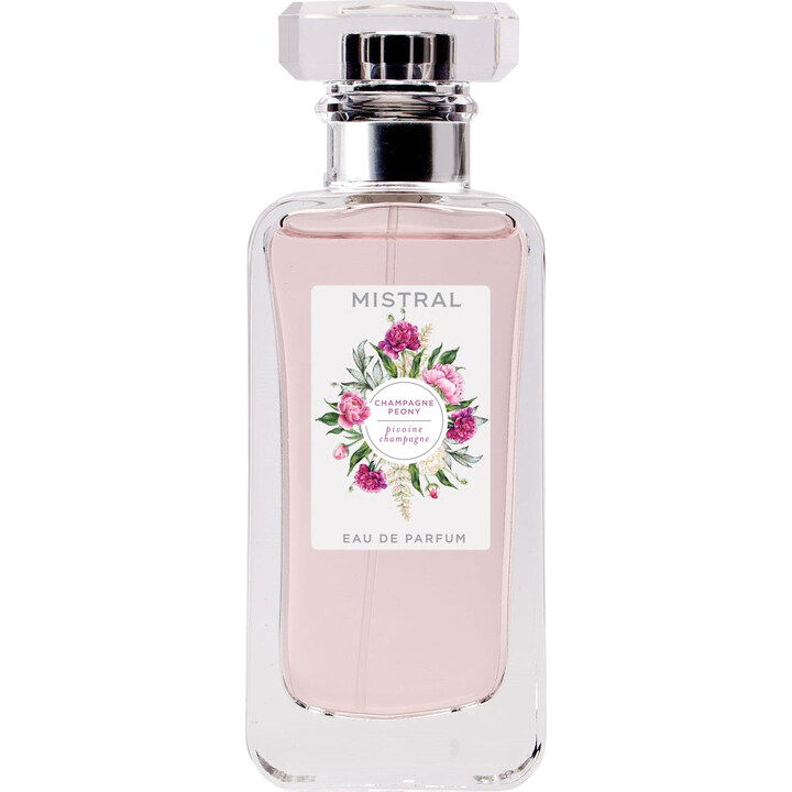 Champagne Peony / Pivoine Champagne by Mistral perfume bottle