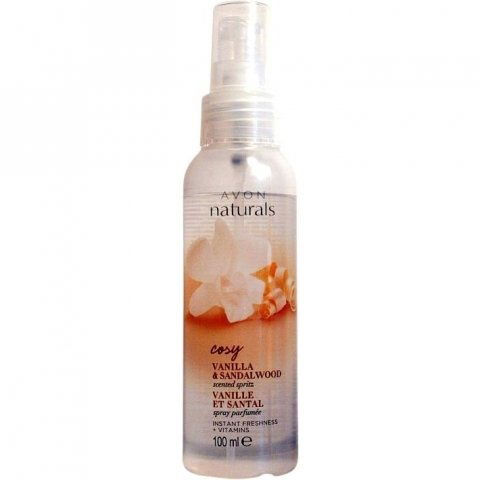 Naturals - Vanilla & Sandalwood by Avon perfume bottle