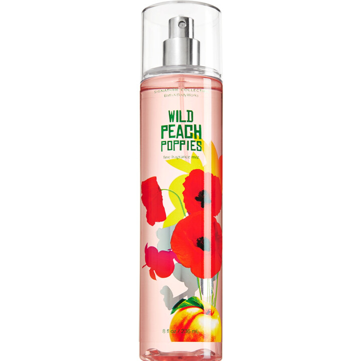 Wild Peach Poppies by Bath & Body Works perfume bottle