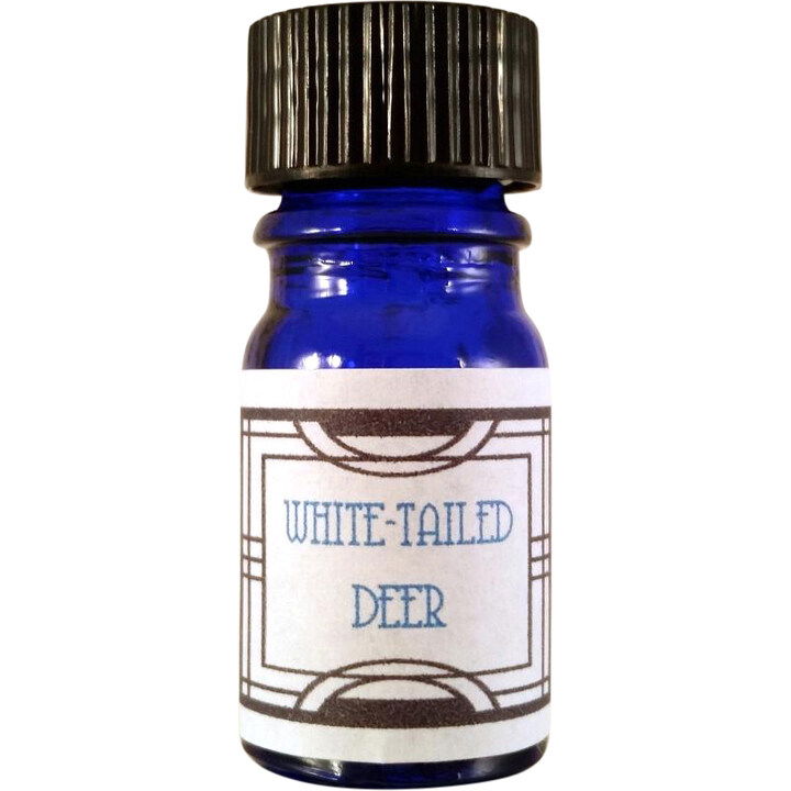 White-tailed Deer by Nui Cobalt Designs perfume bottle