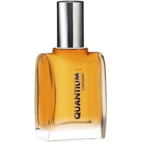 Quantium Confident for Him by Avon perfume bottle