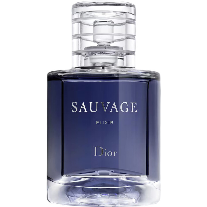 Sauvage Elixir x Baccarat by Dior perfume bottle