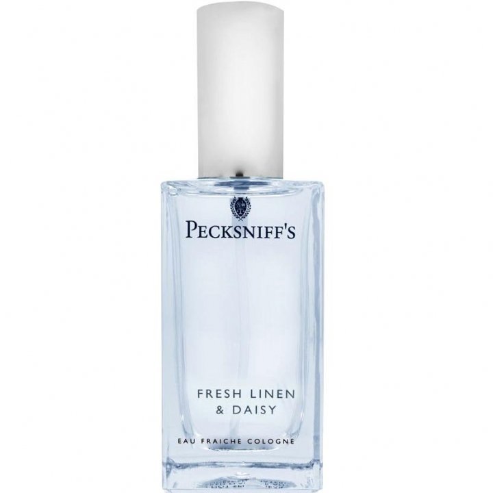Fresh Linen & Daisy by Pecksniff's perfume bottle