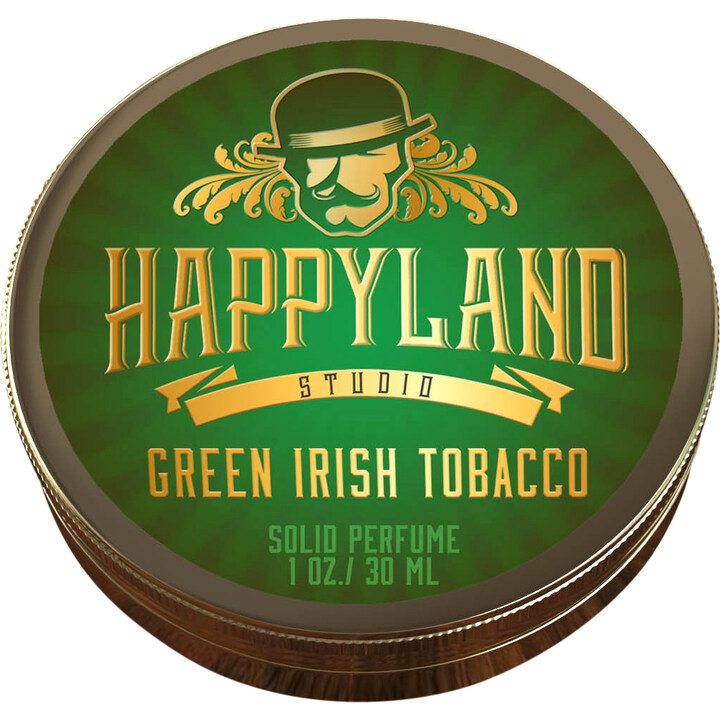 Green Irish Tobacco (Solid Perfume) by Happyland Studio perfume bottle