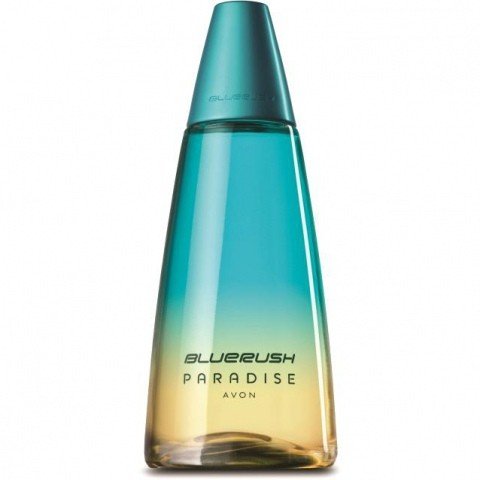 Blue Rush Paradise for Her by Avon perfume bottle