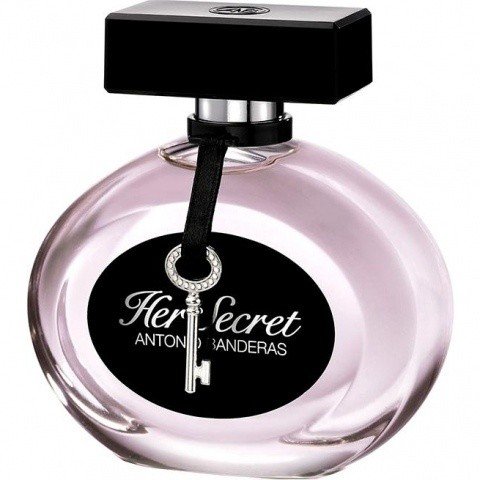 Her Secret by Antonio Banderas perfume bottle