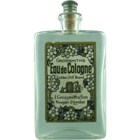 Eau de Cologne ''Golden Still'' by Grossmith perfume bottle