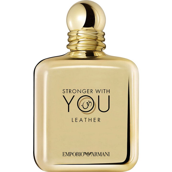 Emporio Armani - Stronger With You Leather by Giorgio Armani perfume bottle