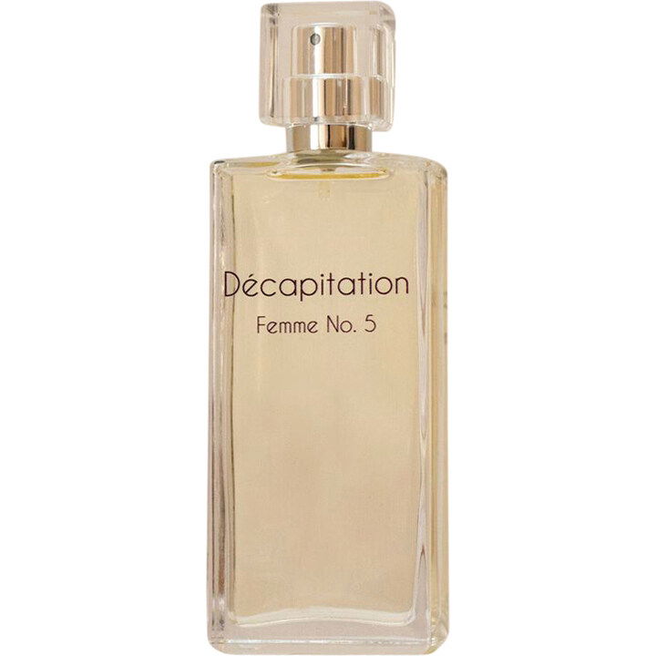 Décapitation by Femme No. 5 perfume bottle