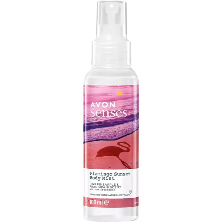 Senses - Flamingo Sunset by Avon perfume bottle