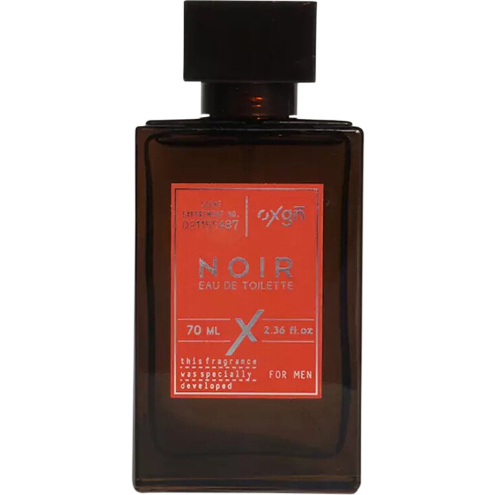 Noir by oxgn̄ / Oxygen perfume bottle