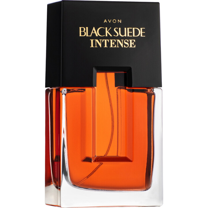 Black Suede Intense by Avon perfume bottle