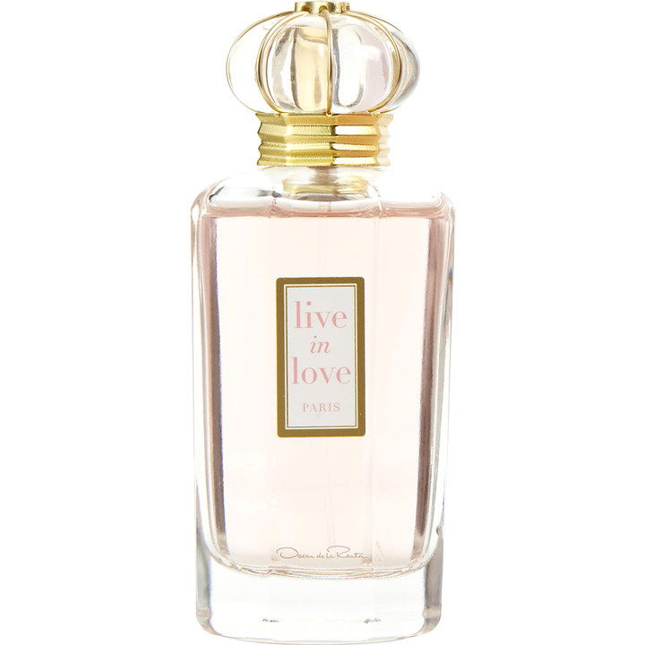 Live in Love Paris by Oscar de la Renta perfume bottle