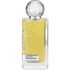 This is not Testosterone by Hormone perfume bottle