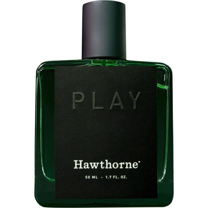 Work (Green and Airy) / Play (Green and Airy) by Hawthorne perfume bottle