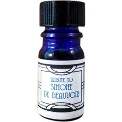 Pure Transparent Freedom / Tribute to Simone de Beauvoir by Nui Cobalt Designs perfume bottle
