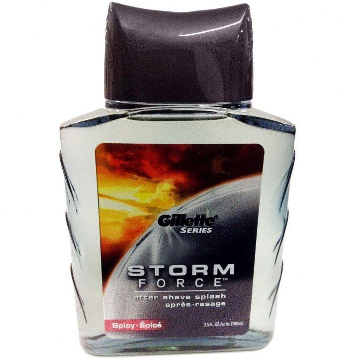 Storm Force by Gillette perfume bottle
