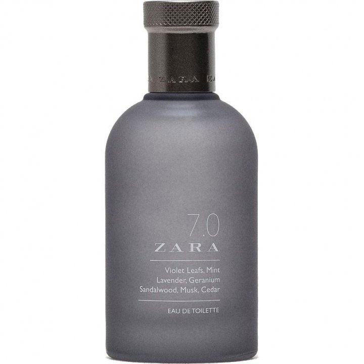 7.0 by Zara perfume bottle