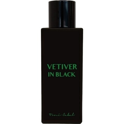 Vetiver in Black by Toni Cabal / Drops perfume bottle