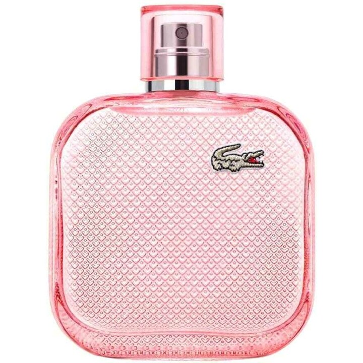 L.12.12 Rose Sparkling / Eau de Lacoste L.12.12 pour Elle Sparkling by Lacoste perfume bottle
