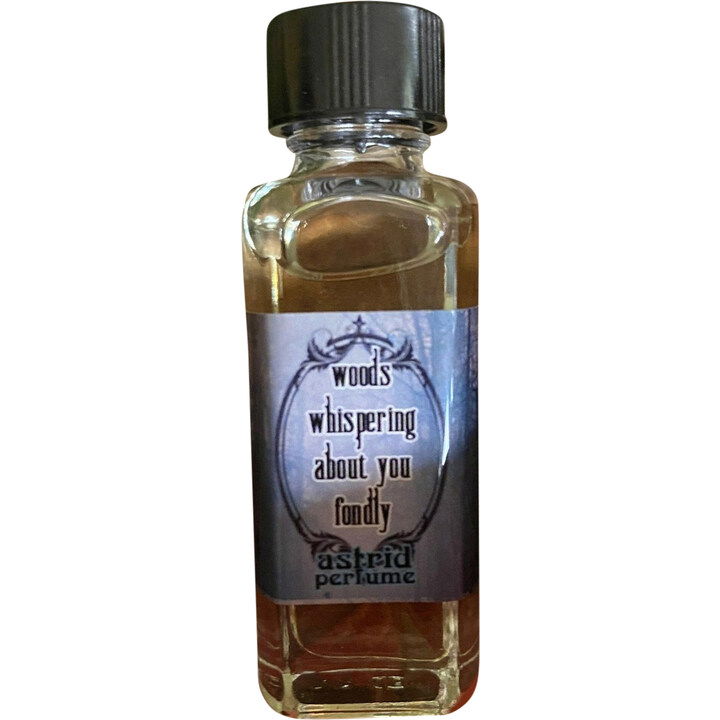 Woods Whispering About You Fondly by Astrid Perfume / Blooddrop perfume bottle