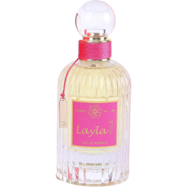 Layla by Zahra / زهره perfume bottle