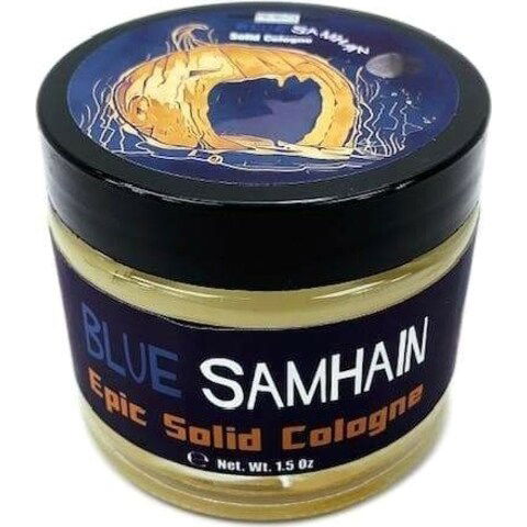 Blue Samhain (Solid Cologne) by Phoenix Artisan Accoutrements / Crown King perfume bottle