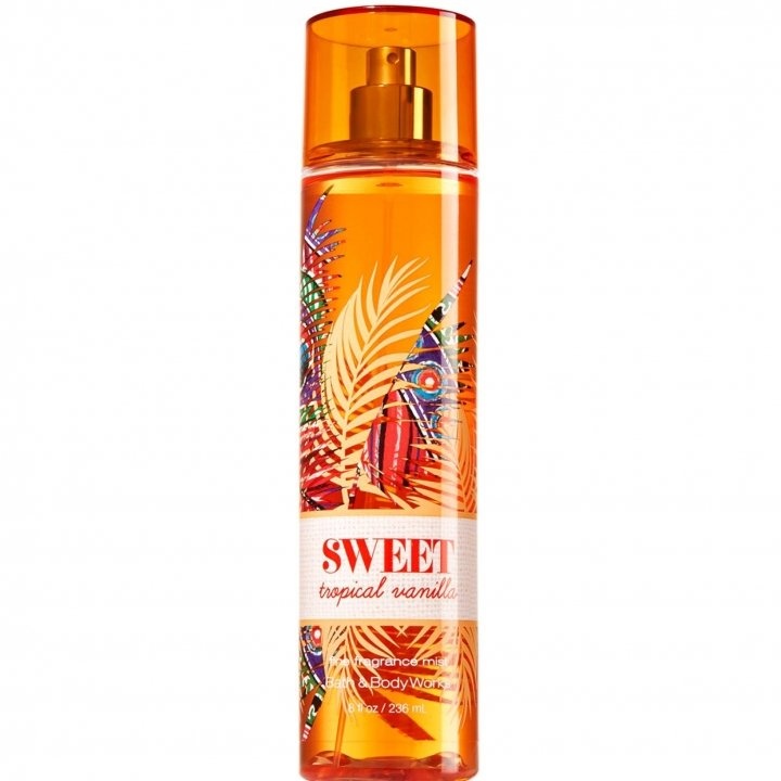 Sweet Tropical Vanilla by Bath & Body Works perfume bottle