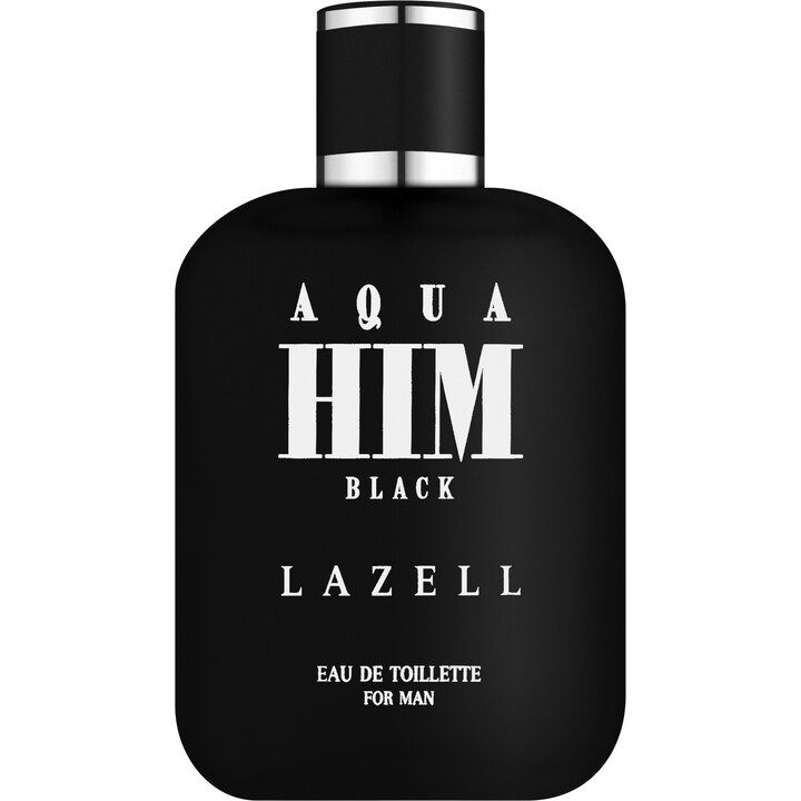 Aqua Him Black by Lazell perfume bottle