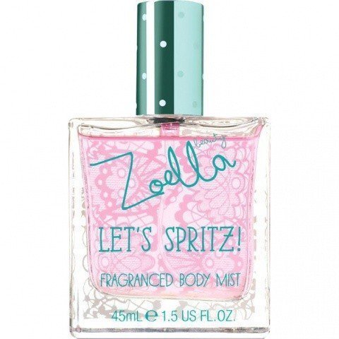 Let's Spritz! by Zoella perfume bottle
